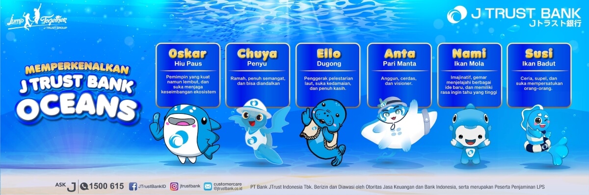 Website Banner Oceanic Mascot Introduction 2025